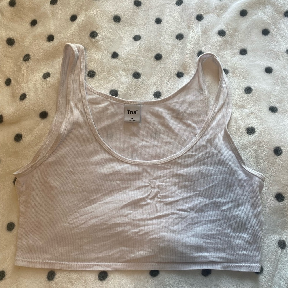 White TNA tank top size medium.